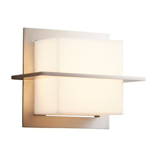 Oxygen Lighting 3-541-35 Sconce, UL Damp Rated, Satin Nickel