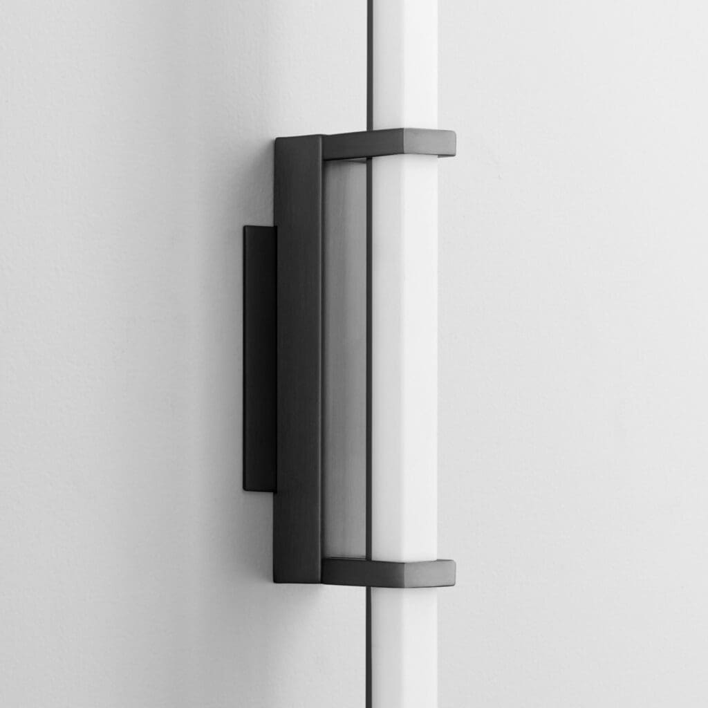 Oxygen Wand 3-55-15 Wall Sconce Light 3000K - Black