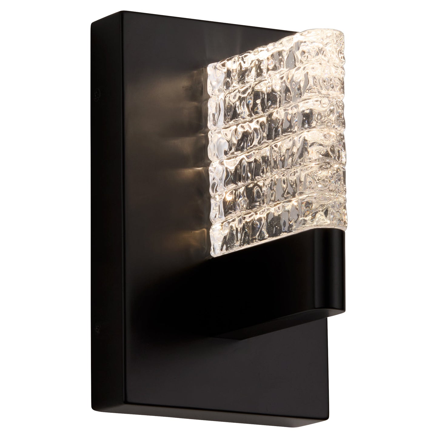 Oxygen Lighting Gamma 3-550-15 Wall Mount, UL Damp Rated, Black