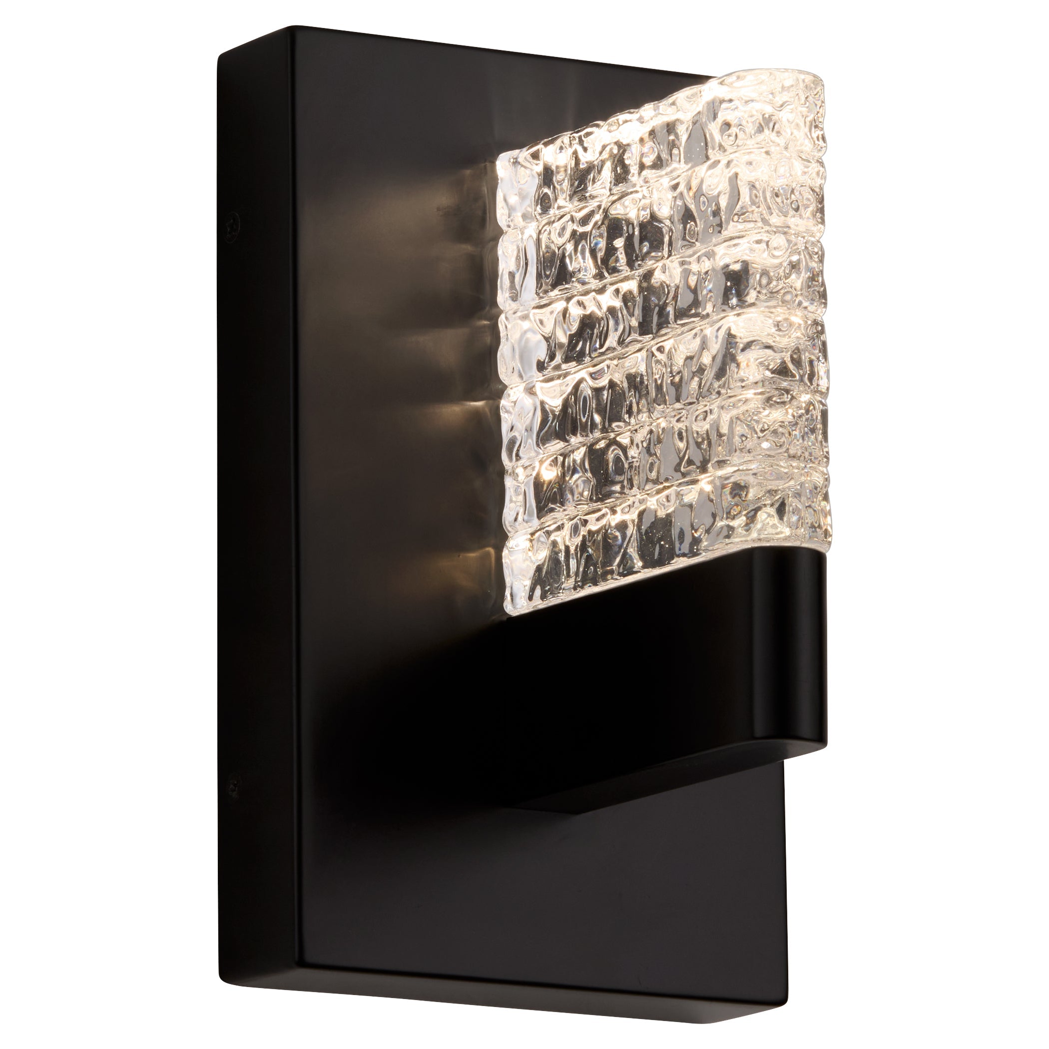 Oxygen Lighting Gamma 3-550-15 Wall Mount, UL Damp Rated, Black