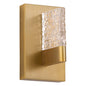 Oxygen Lighting Gamma 3-550-56 Wall Mount, UL Damp Rated, Brushed Brass