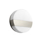 Oxygen Lighting 3-551-40 Sconce, UL Damp Rated, Satin Nickel