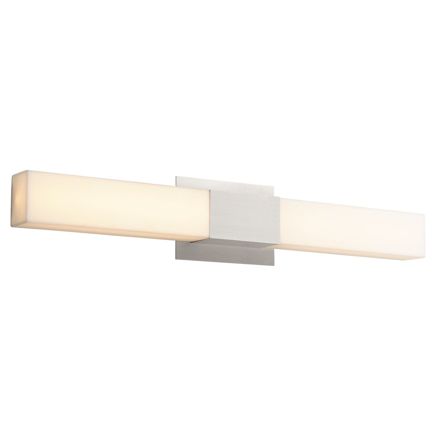 Oxygen Lighting Vega 3-569-35 Vanity Light Fixture, UL Damp Rated, Satin Nickel