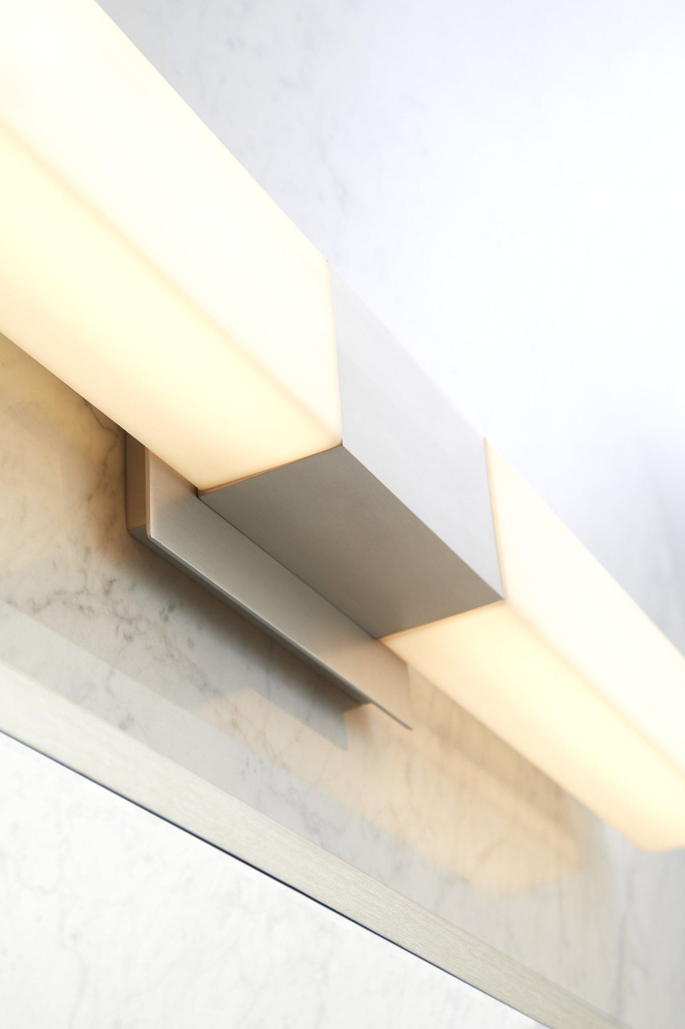 Oxygen Lighting Vega 3-569-35 Vanity Light Fixture, UL Damp Rated, Satin Nickel
