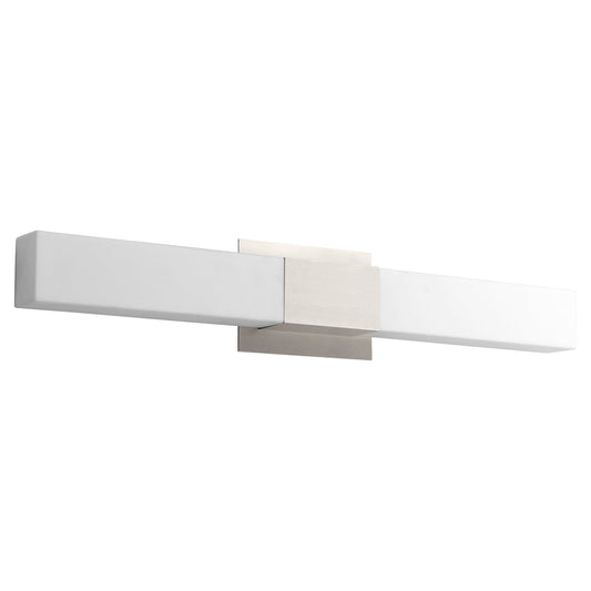 Oxygen Lighting 3-569-40 Vanity Light Fixture, UL Damp Rated, Satin Nickel
