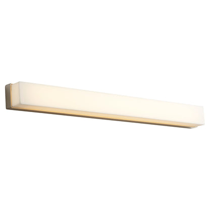 Oxygen Lighting 3-571-35 Vanity Light Fixture, UL Damp Rated, Satin Nickel