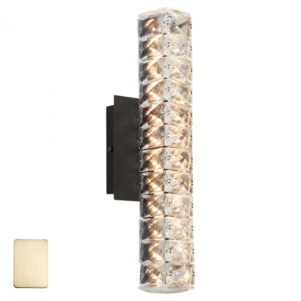 Oxygen Lighting ELAN 3-572-40 Sconce - Aged Brass