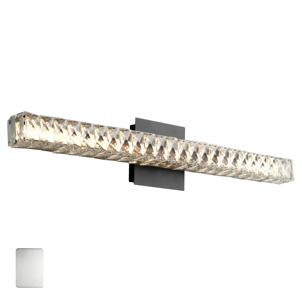 Oxygen Lighting ELAN 3-574-24 Sconce - Satin Nickel