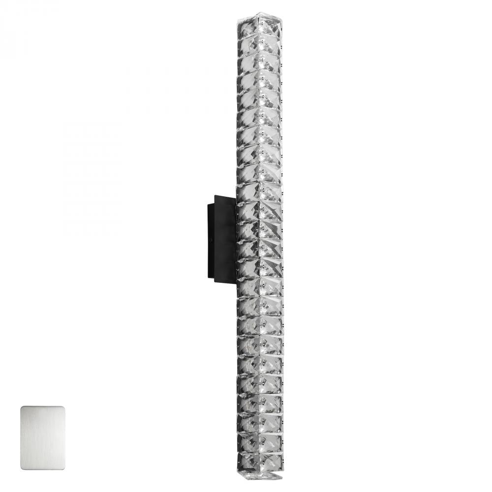 Oxygen Lighting ELAN 3-574-24 Sconce - Satin Nickel