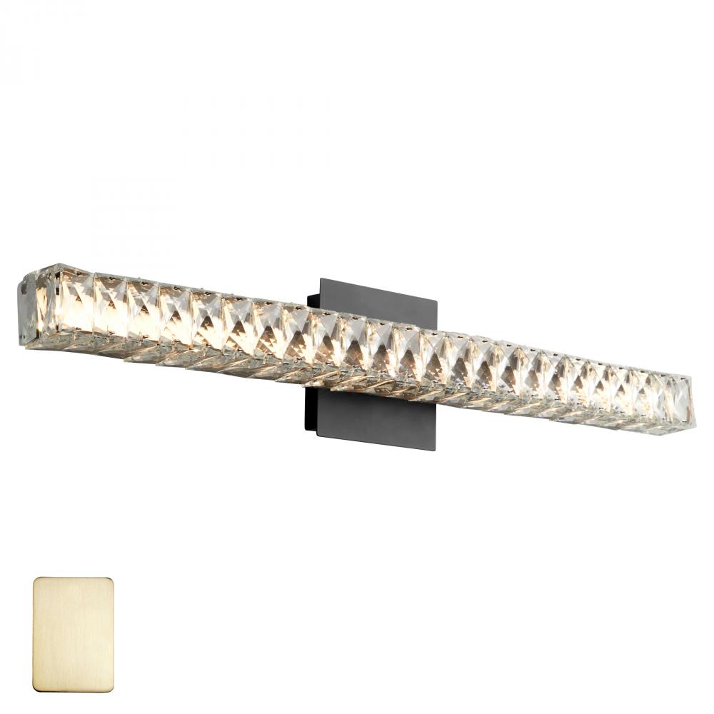 Oxygen Lighting ELAN 3-574-40 Sconce - Aged Brass