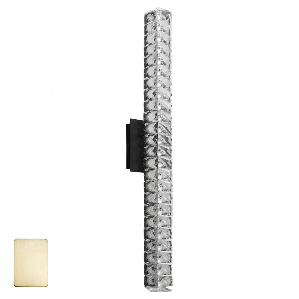 Oxygen Lighting ELAN 3-574-40 Sconce - Aged Brass