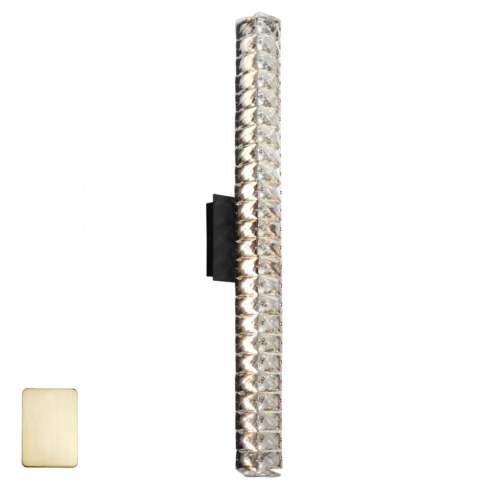 Oxygen Lighting ELAN 3-574-40 Sconce - Aged Brass