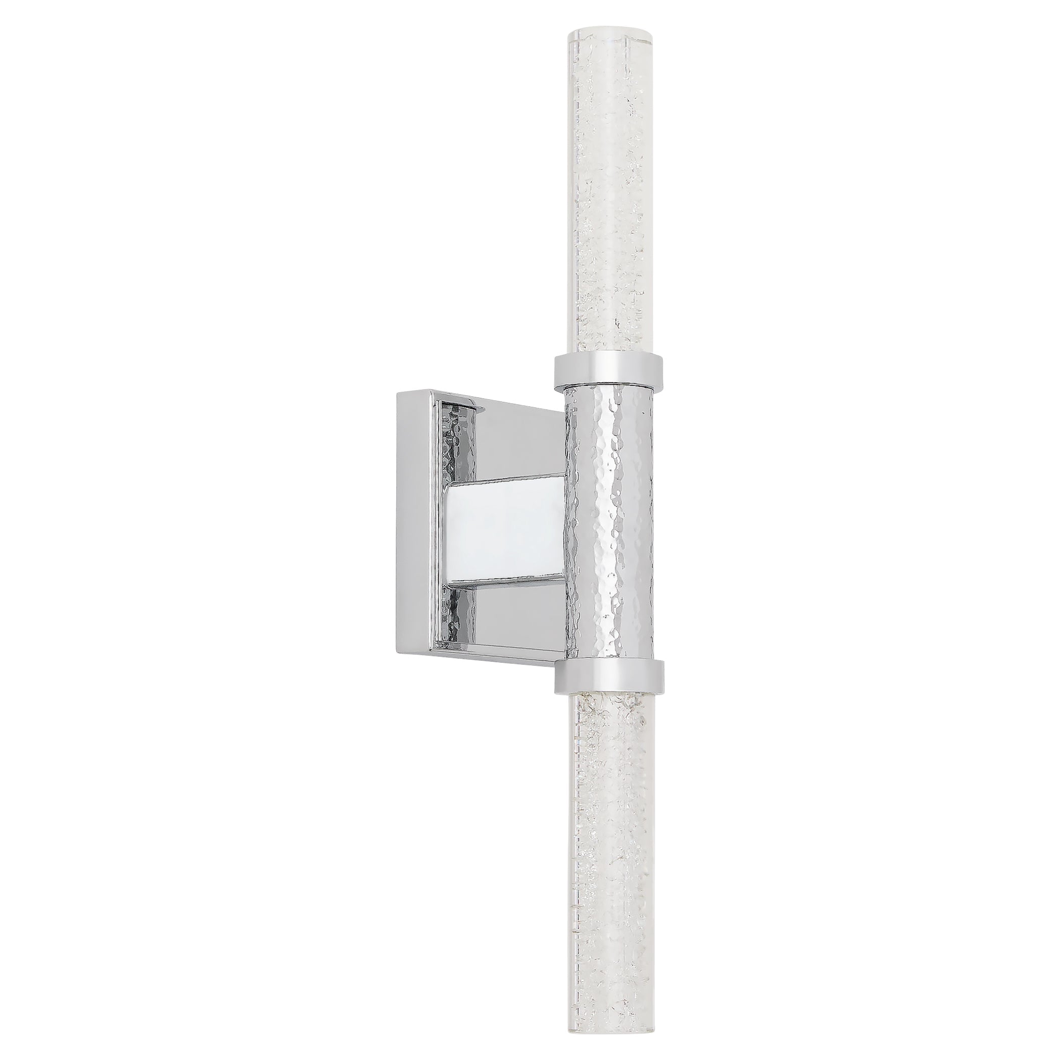 Oxygen Lighting 3-580-14 Sconce, UL Damp Rated, Polished Chrome