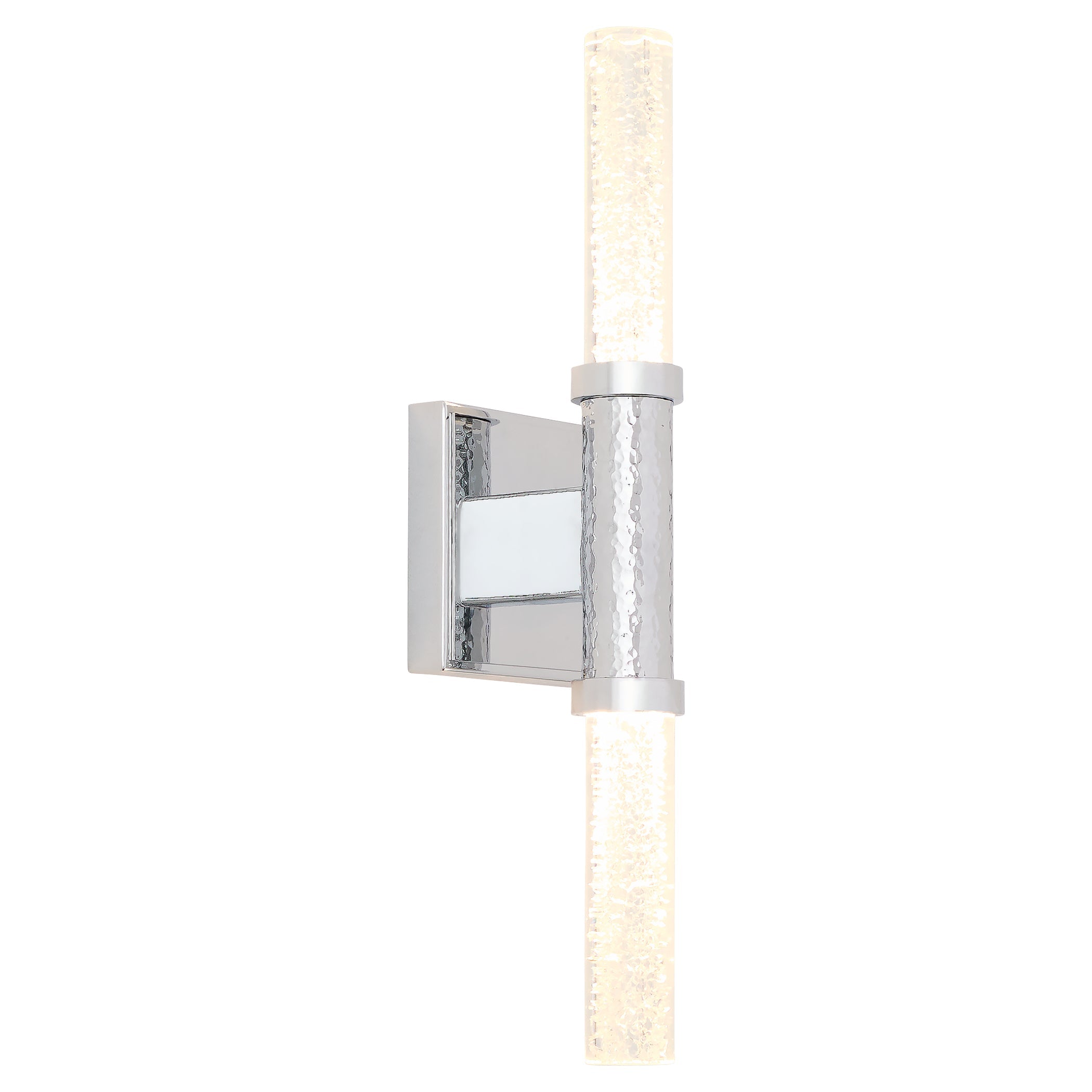 Oxygen Lighting 3-580-14 Sconce, UL Damp Rated, Polished Chrome