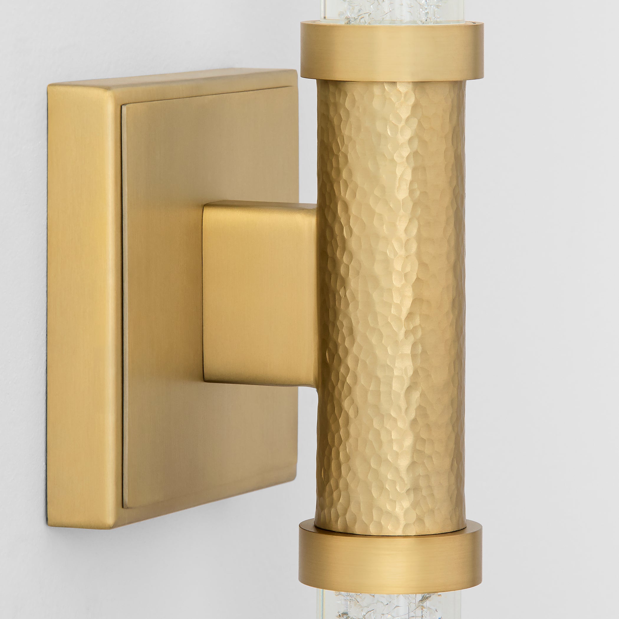 Oxygen Lighting Monet 3-580-40 Sconce, UL Damp Rated, Aged Brass