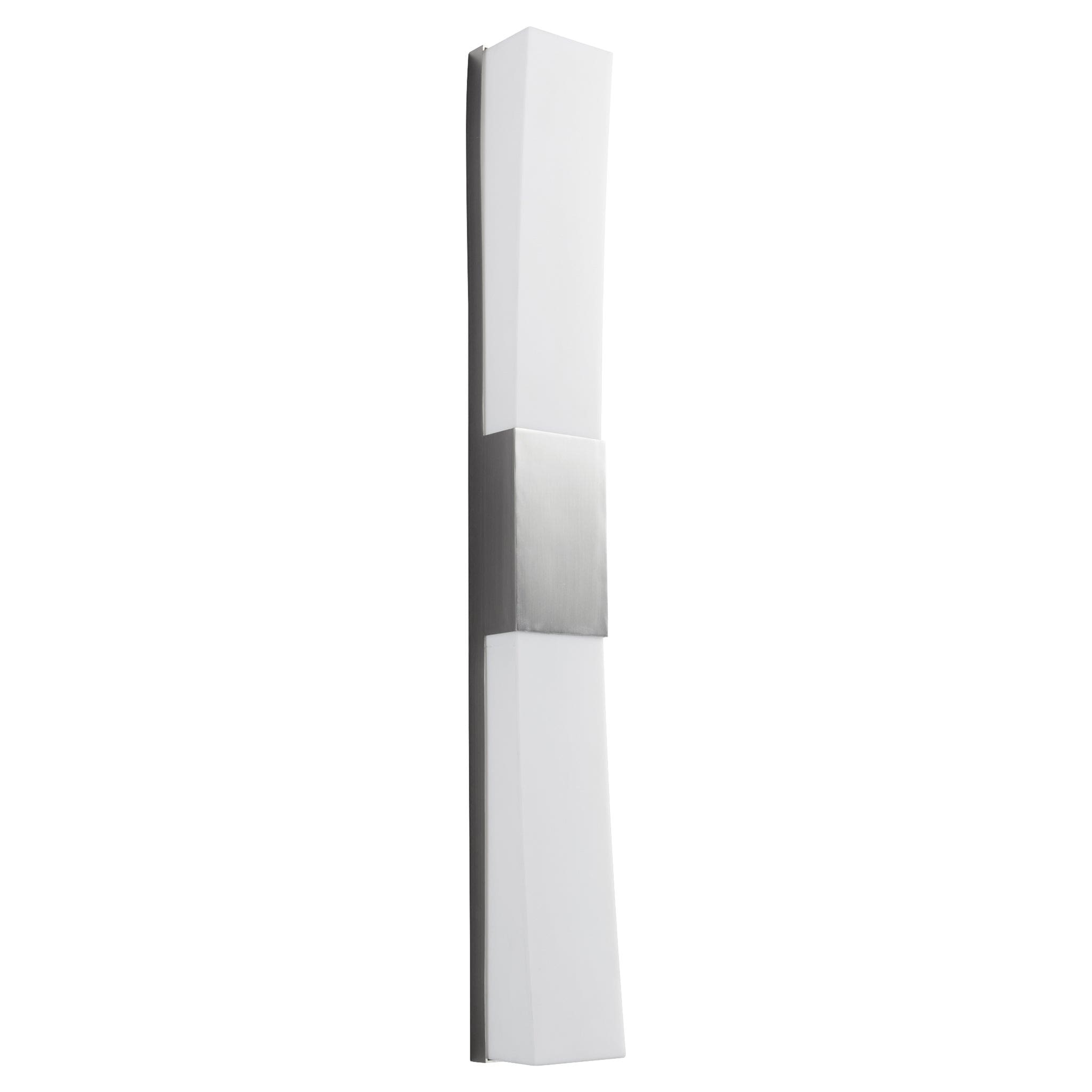 Oxygen Lighting 3-582-40 Vanity Light Fixture, UL Damp Rated, Satin Nickel