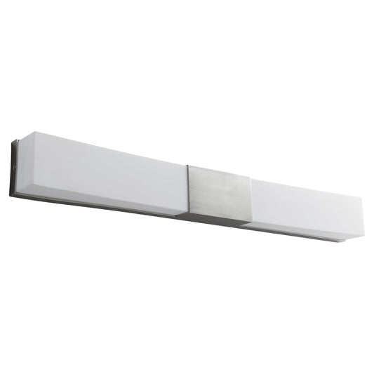 Oxygen Lighting 3-582-40 Vanity Light Fixture, UL Damp Rated, Satin Nickel