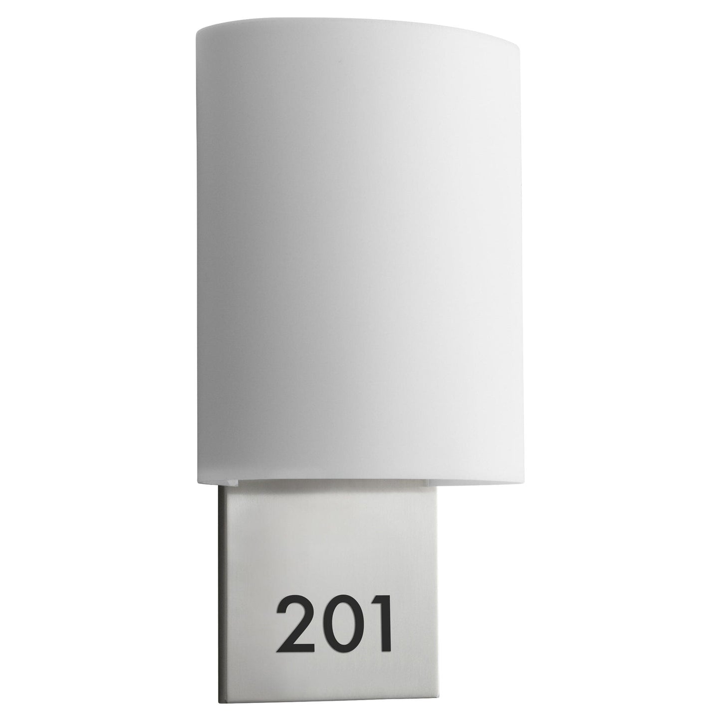 Oxygen Lighting 3-587-35 Vanity Sconce, UL Damp Rated, Old World Matte White Acrylic