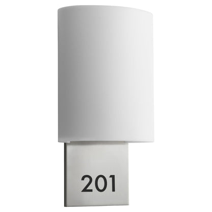 Oxygen Lighting 3-587-35 Vanity Light Fixture, UL Damp Rated, Matte White Acrylic