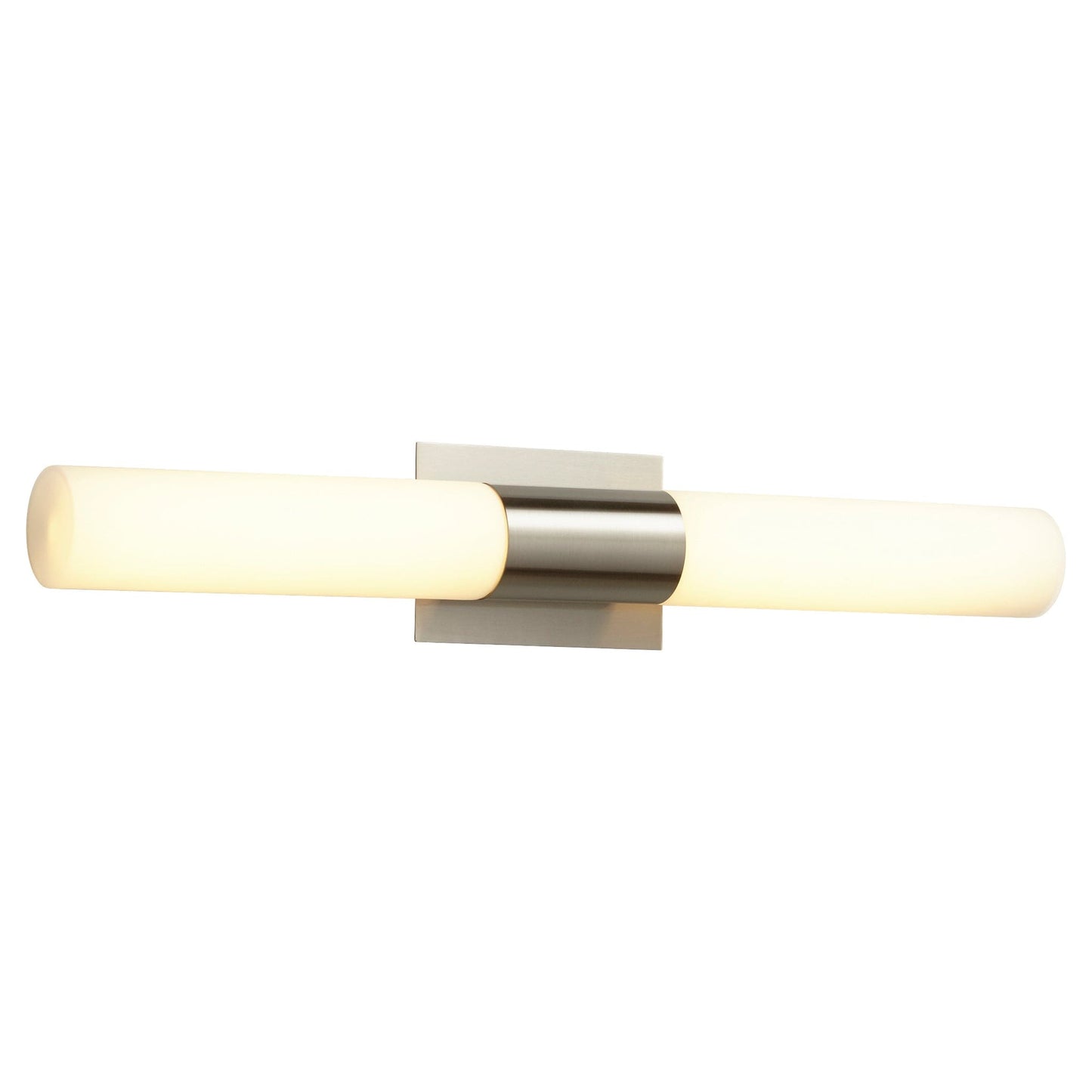 Oxygen Lighting 3-590-40 Vanity Light Fixture, UL Damp Rated, Satin Nickel