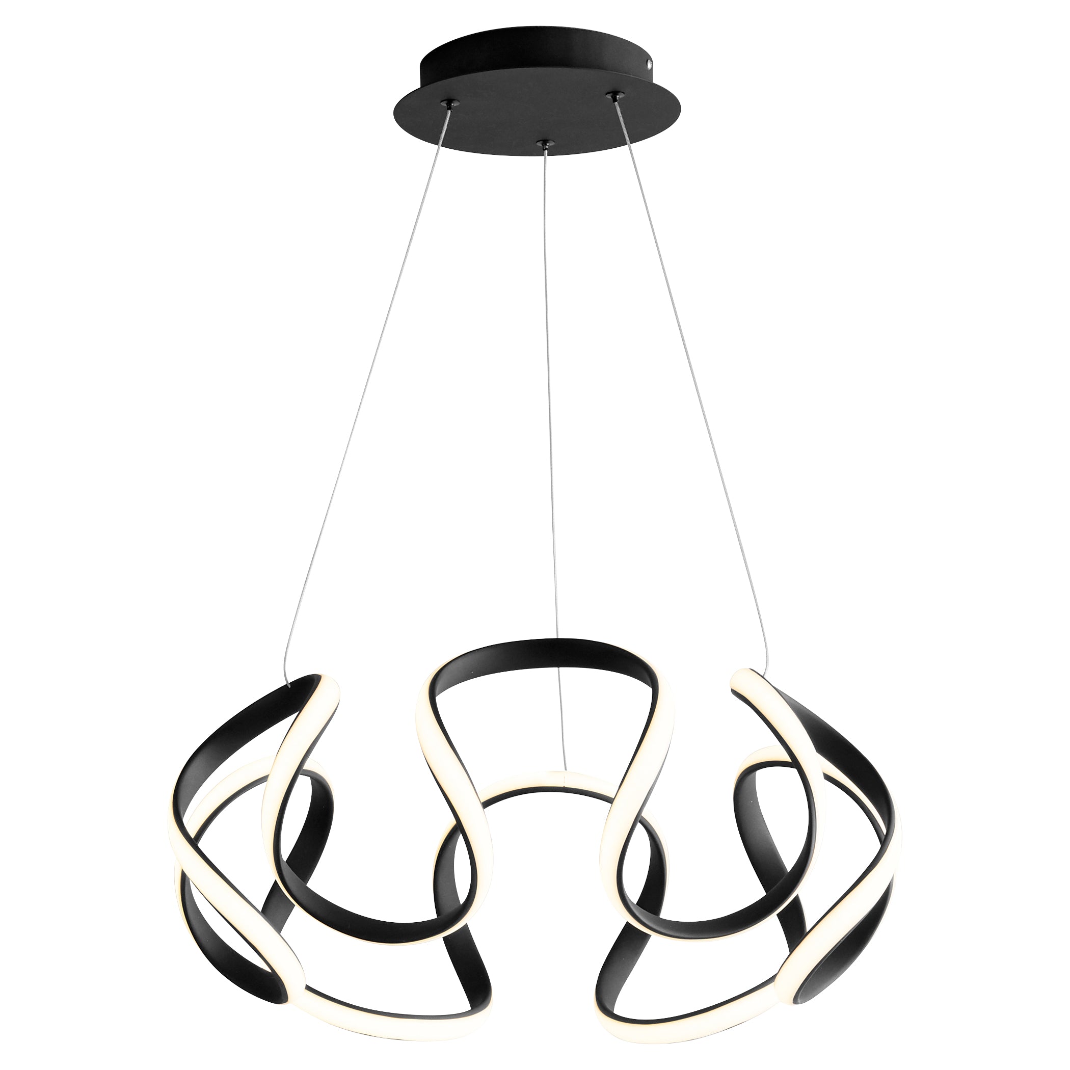 Oxygen Cirro 3-60-15 Pendants - Black