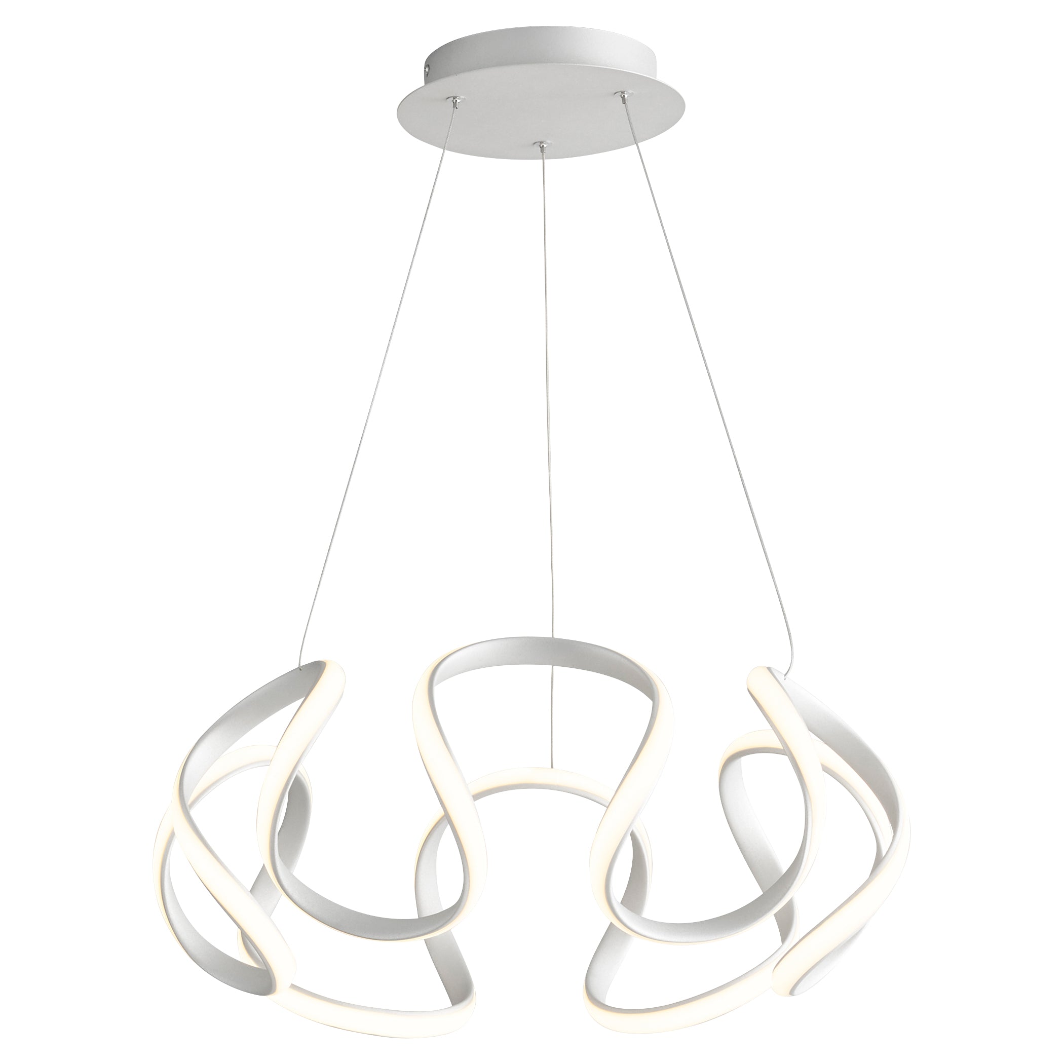 Oxygen Cirro 3-60-30 Pendants - Silver Graphite