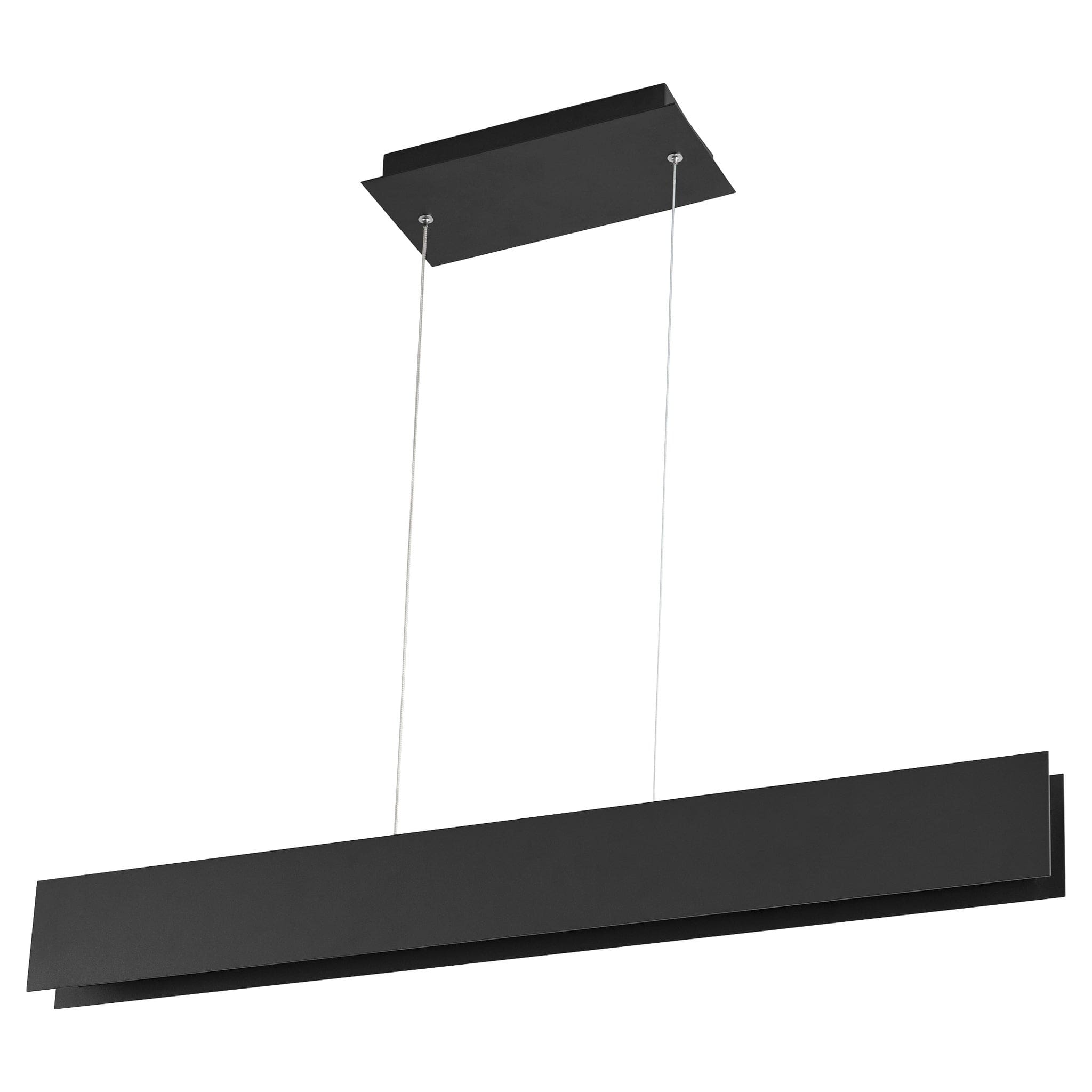 Oxygen Brio 3-6017-15 Linear LED Pendant 36 Inch Modern Industrial - Black