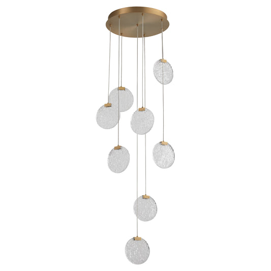 Oxygen Axiom 3-6051-40 Pendants - Aged Brass