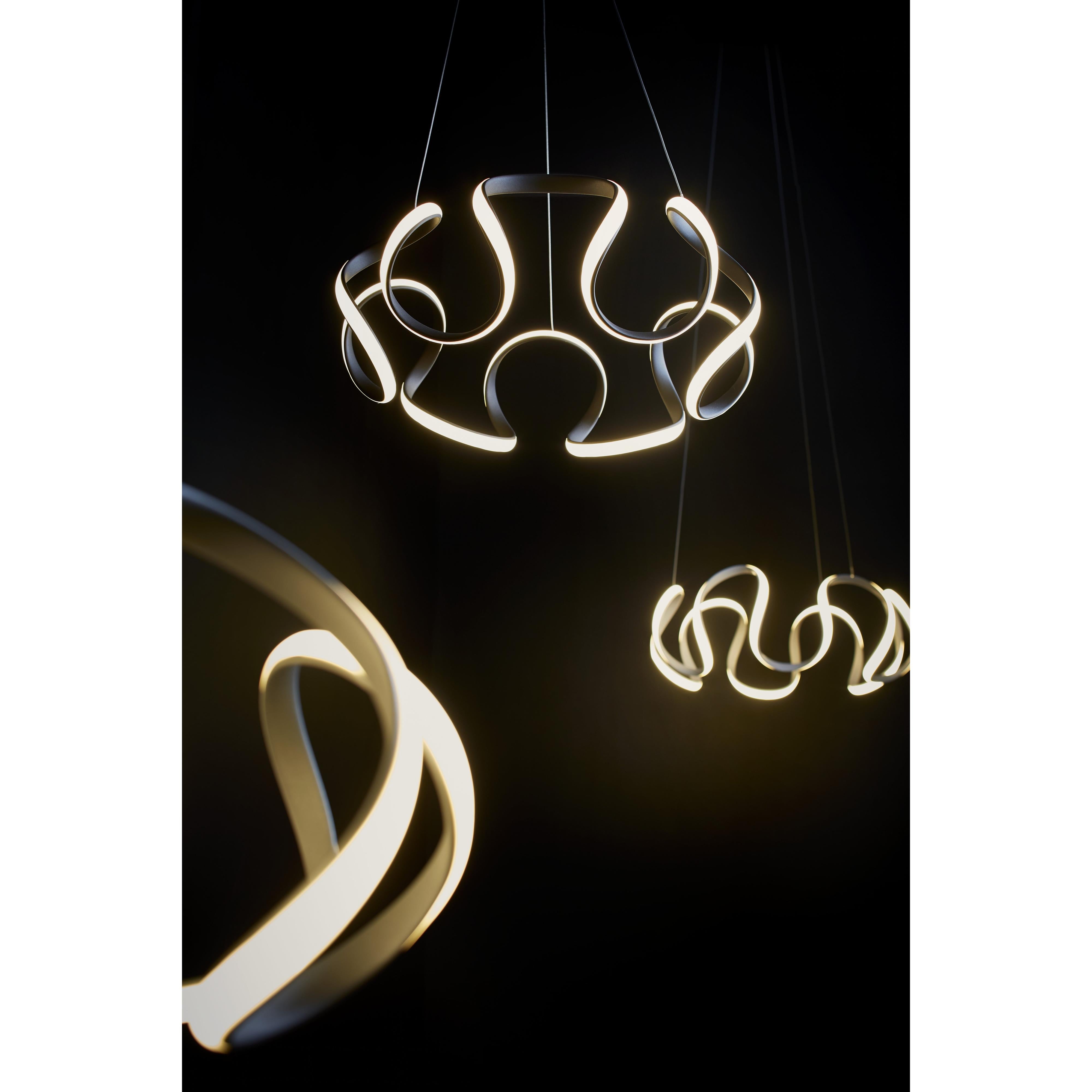 Oxygen Cirro 3-61-15 Pendants - Black