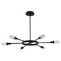 Oxygen Lighting SPERANO 3-6118-15 Vintage Chandelier - Matte Black