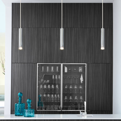 Oxygen Lighting 3-635-27 Pendant, UL Damp Rated, Polished Chrome