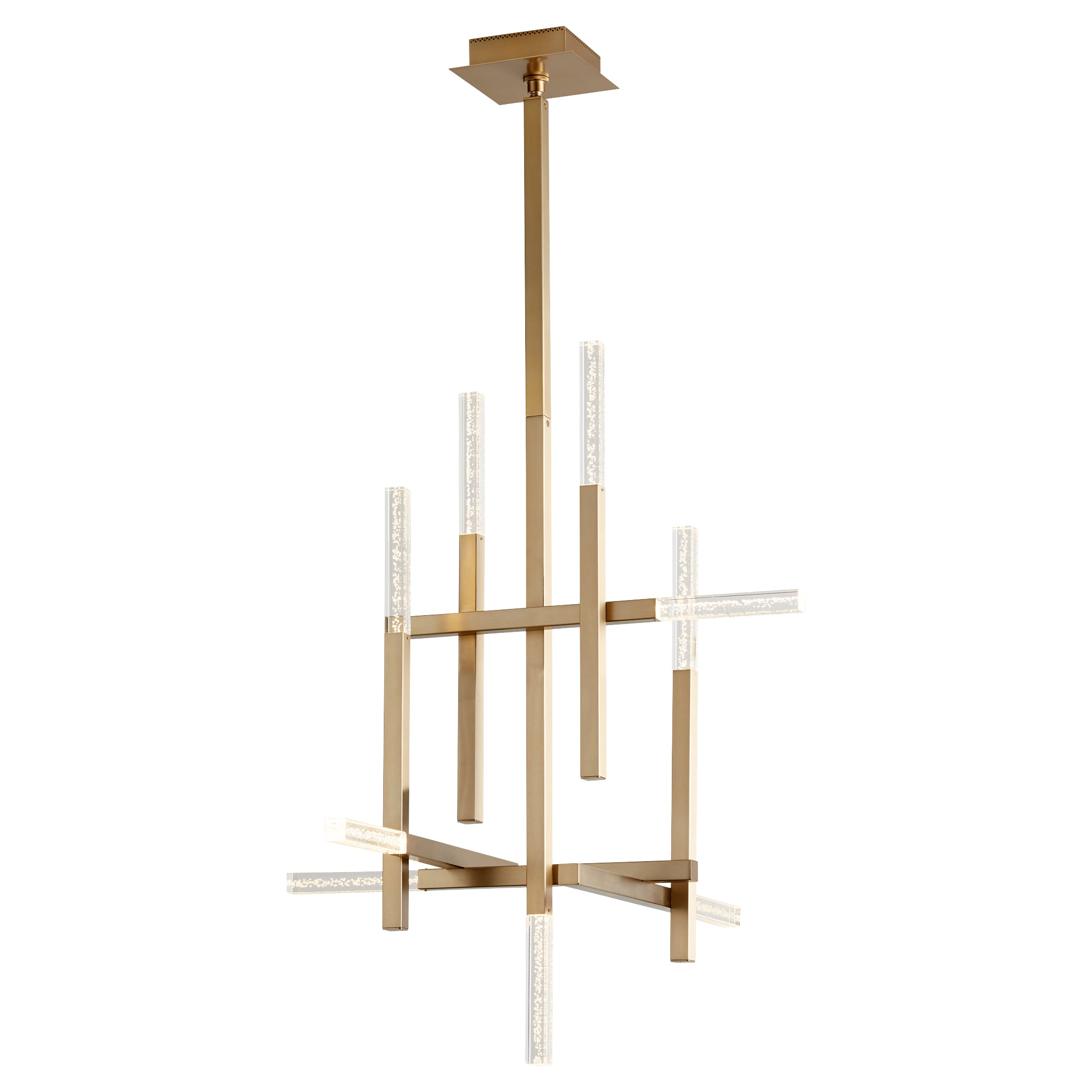 Oxygen Atlantis 3-636-40 Chandeliers - Aged Brass