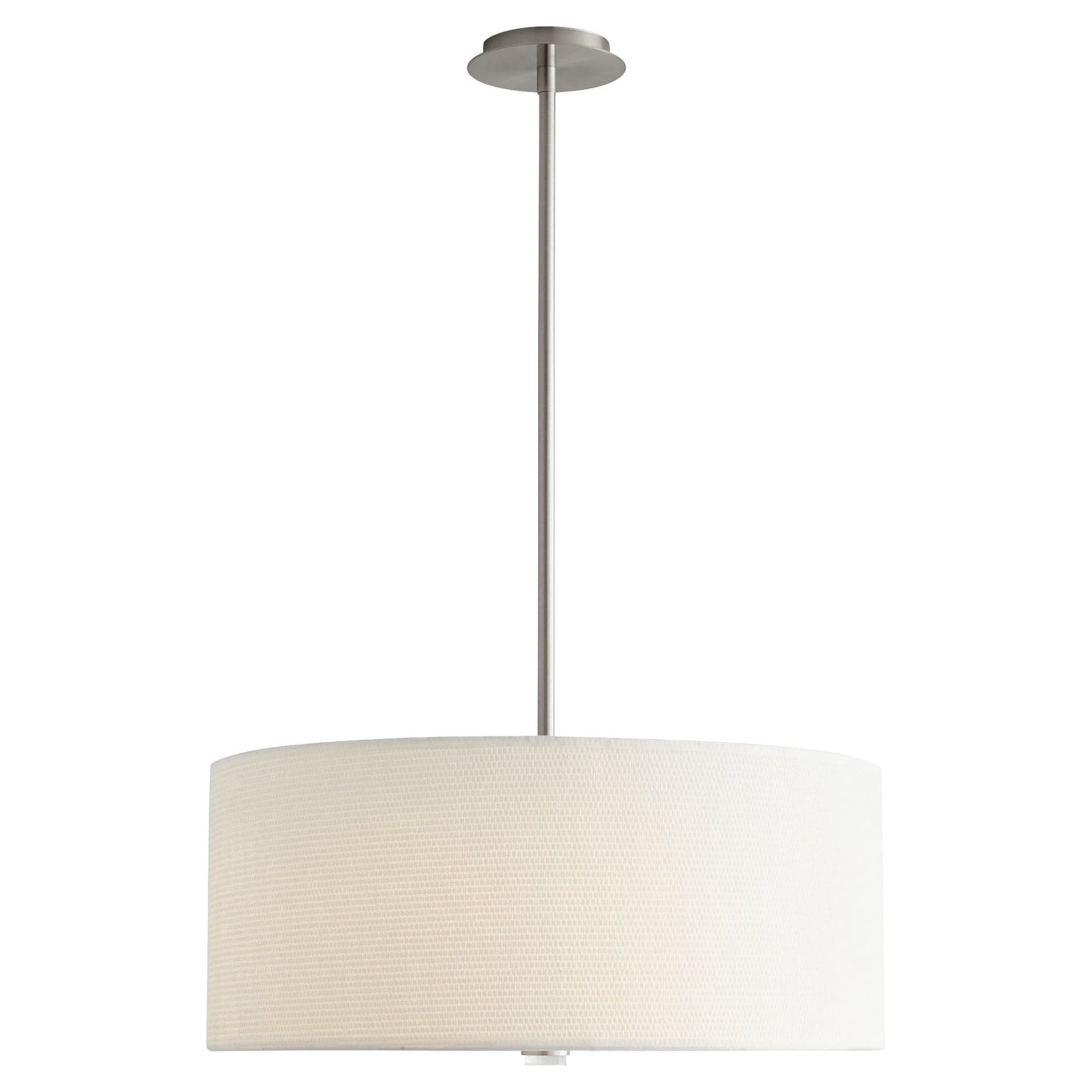 Oxygen Lighting 3-639-35 Pendant Light Fixture, UL Damp Rated, Satin Nickel