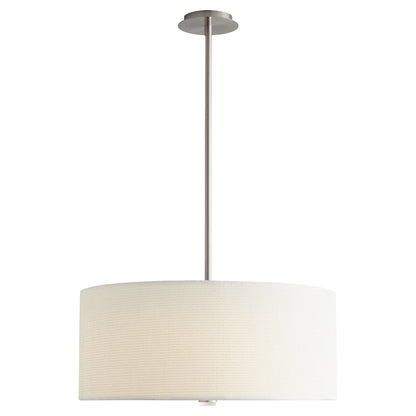 Oxygen Lighting 3-639-35 Pendant Light Fixture, UL Damp Rated, Satin Nickel