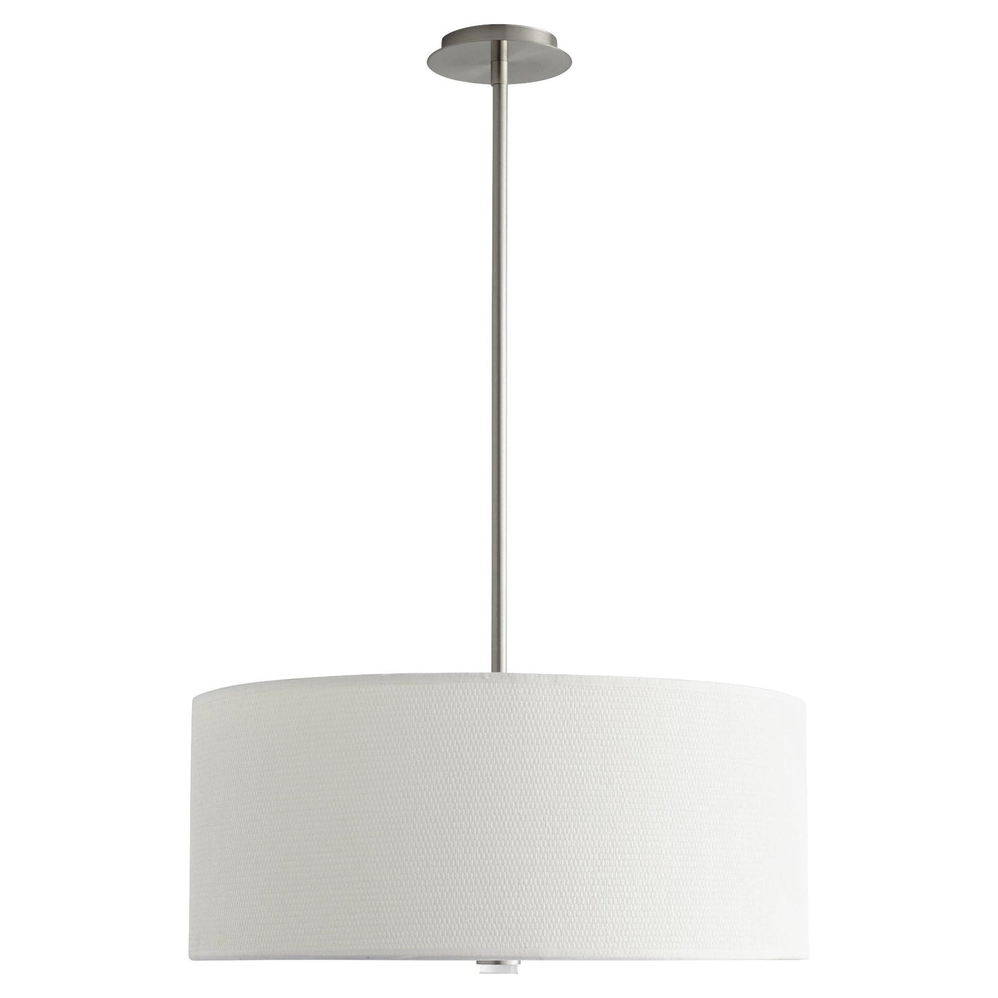Oxygen Lighting 3-639-40 Pendant Light Fixture, UL Damp Rated, Satin Nickel