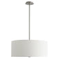 Oxygen Lighting 3-639-40 Pendant Light Fixture, UL Damp Rated, Satin Nickel