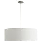 Oxygen Lighting 3-640-40 Pendant Light Fixture, UL Damp Rated, Satin Nickel