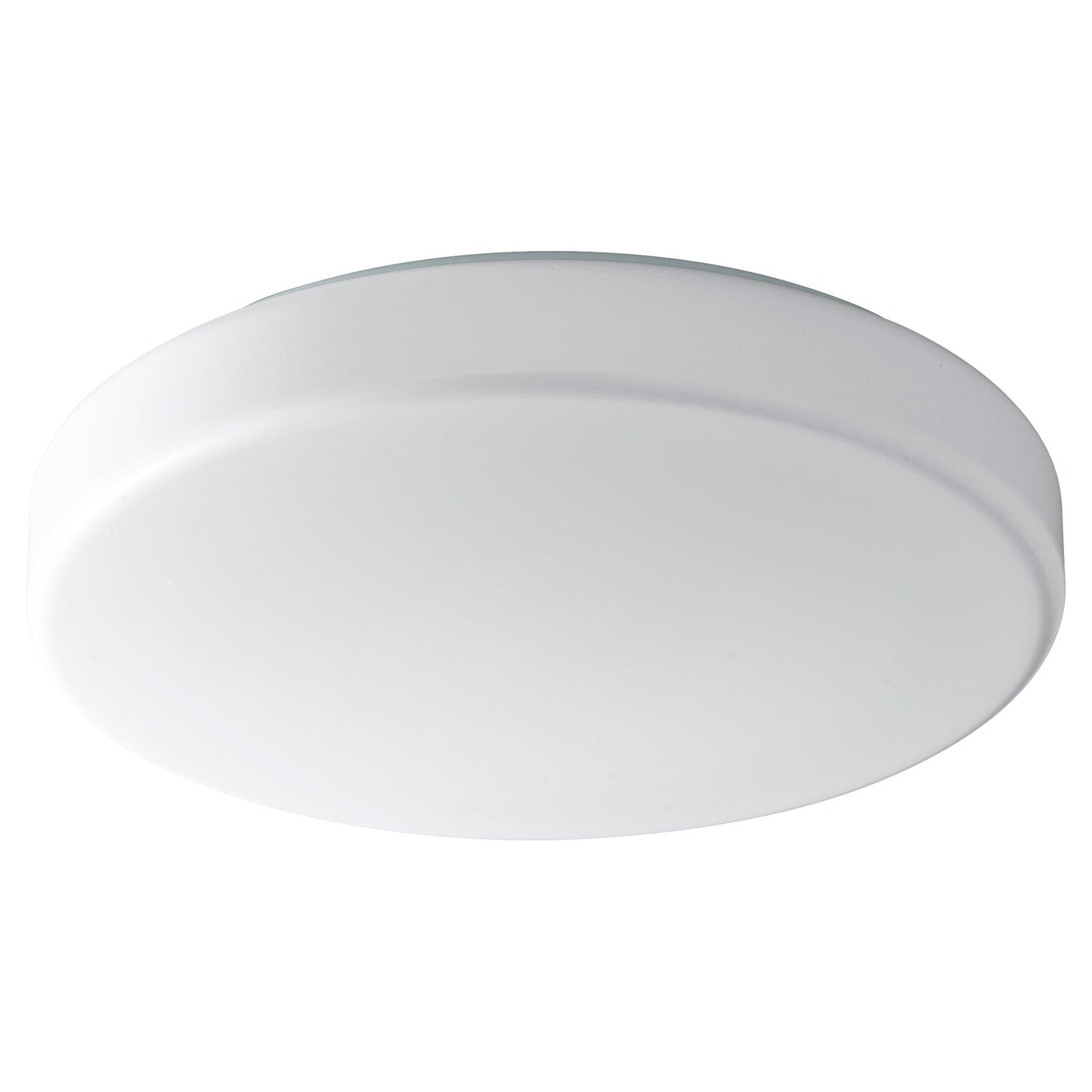 Oxygen Lighting 3-649-40 Ceiling Mount Light Fixture, UL Damp Rated, Matte White Acrylic