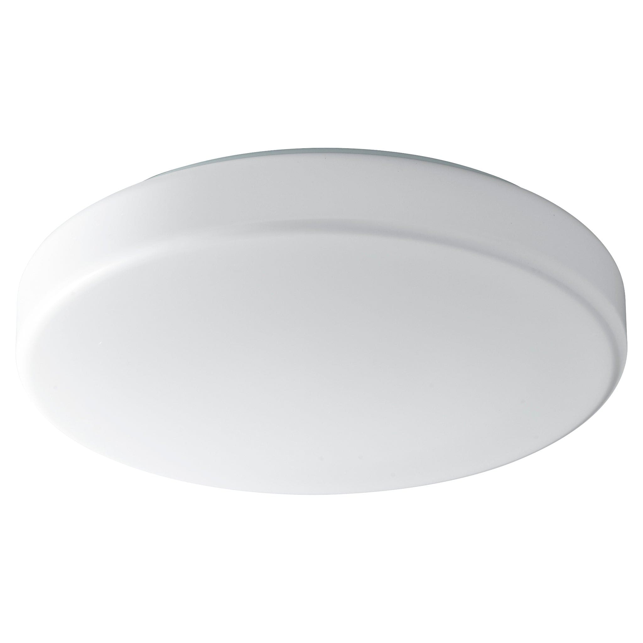 Oxygen Lighting 3-649-40 Ceiling Mount Light Fixture, UL Damp Rated, Matte White Acrylic