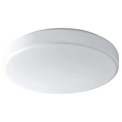 Oxygen Lighting 3-649-40 Ceiling Mount Light Fixture, UL Damp Rated, Matte White Acrylic