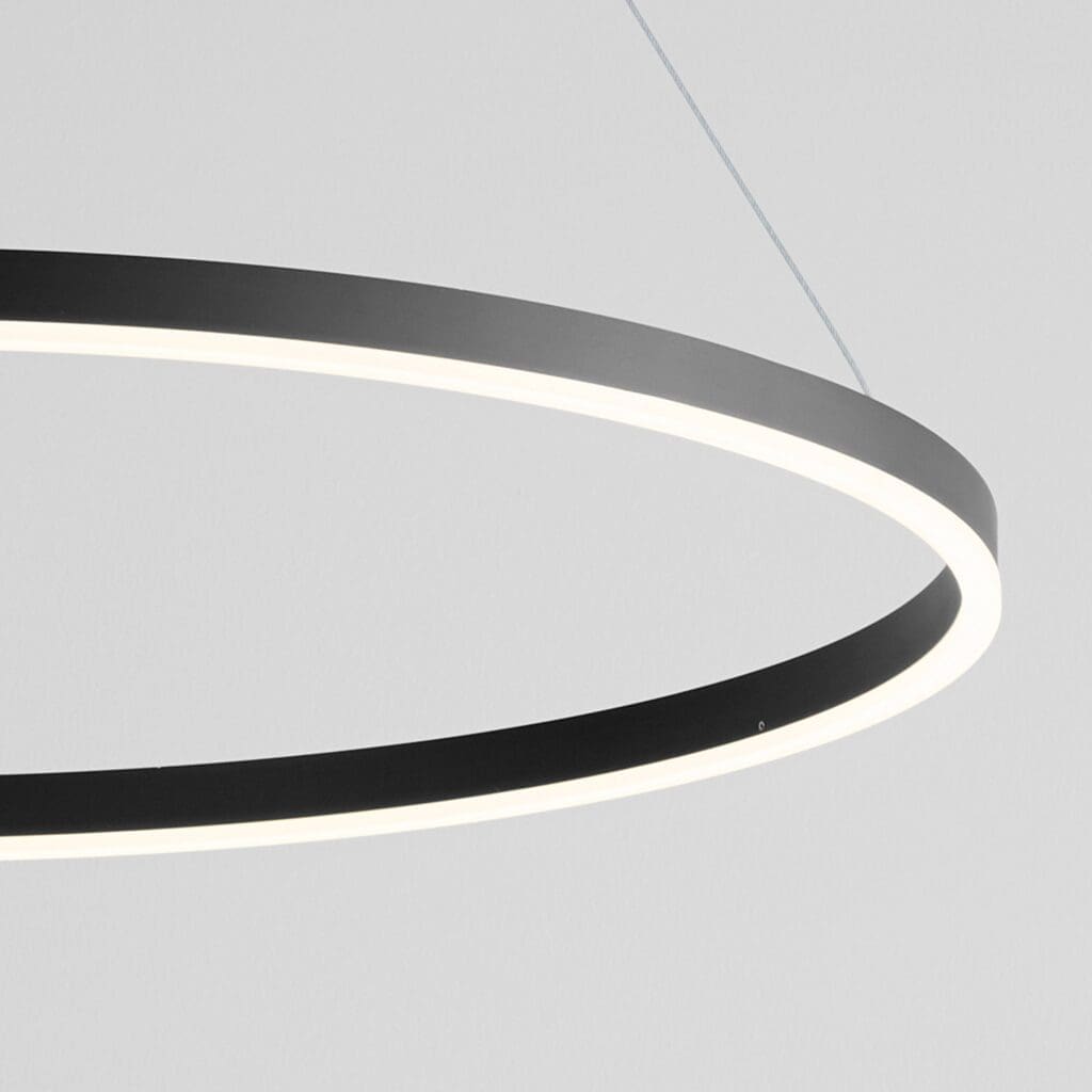 Oxygen Circulo 3-65-15 Pendants - Black