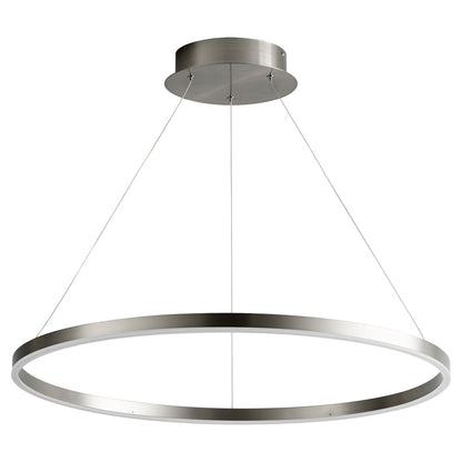 Oxygen Circulo 3-65-24 Pendants - Satin Nickel