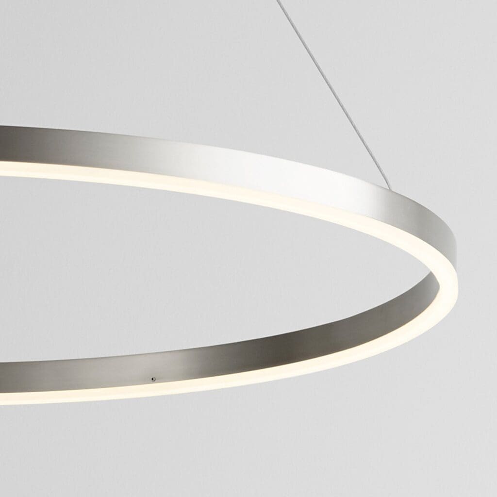 Oxygen Circulo 3-65-24 Pendant 32 Inch Modern LED Ring - Satin Nickel