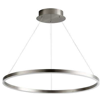 Oxygen Circulo 3-65-24 Pendant 32 Inch Modern LED Ring - Satin Nickel