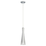 Oxygen Cornet 3-651-1314 Pendants - Polished Chrome W/ Smoke Ombre