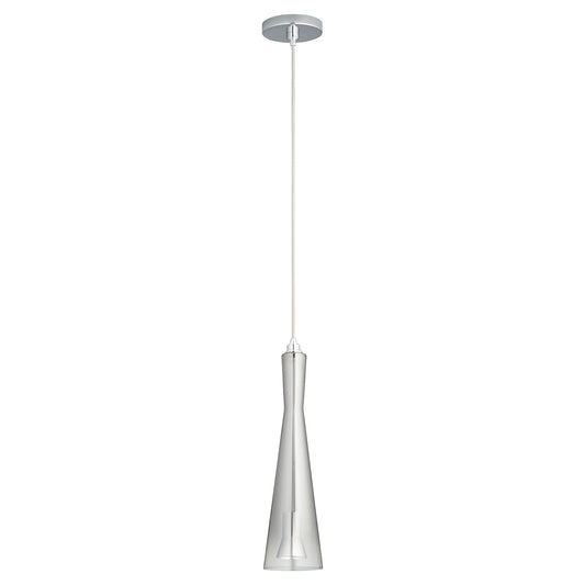 Oxygen Cornet 3-651-1314 Pendants - Polished Chrome W/ Smoke Ombre