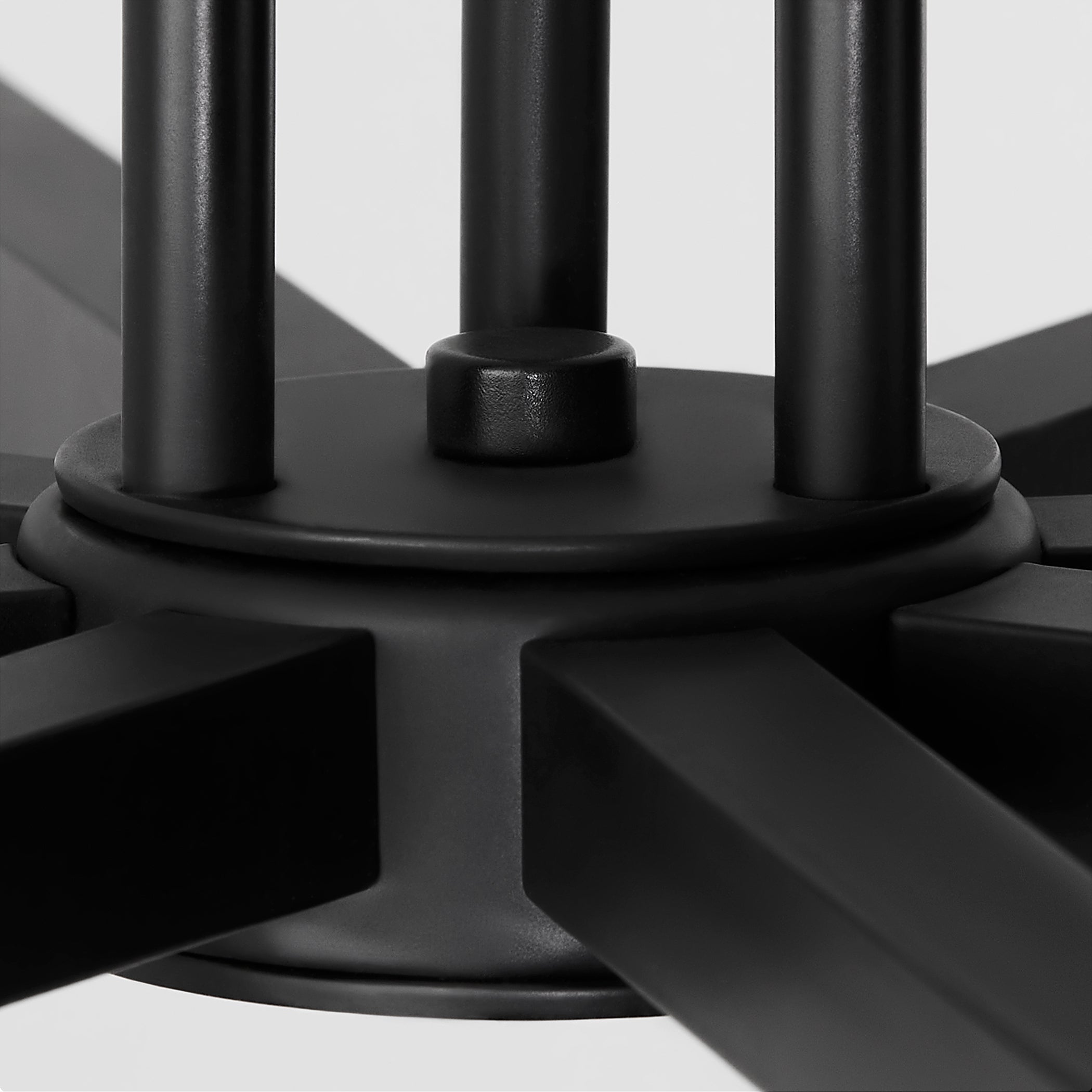 Oxygen Lighting Gamma 3-651-15 Chandelier, UL Damp Rated, Black