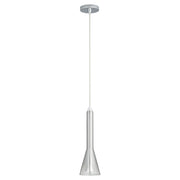 Oxygen Lighting 3-652-40 Pendant Light Fixture, UL Damp Rated, Polished Chrome