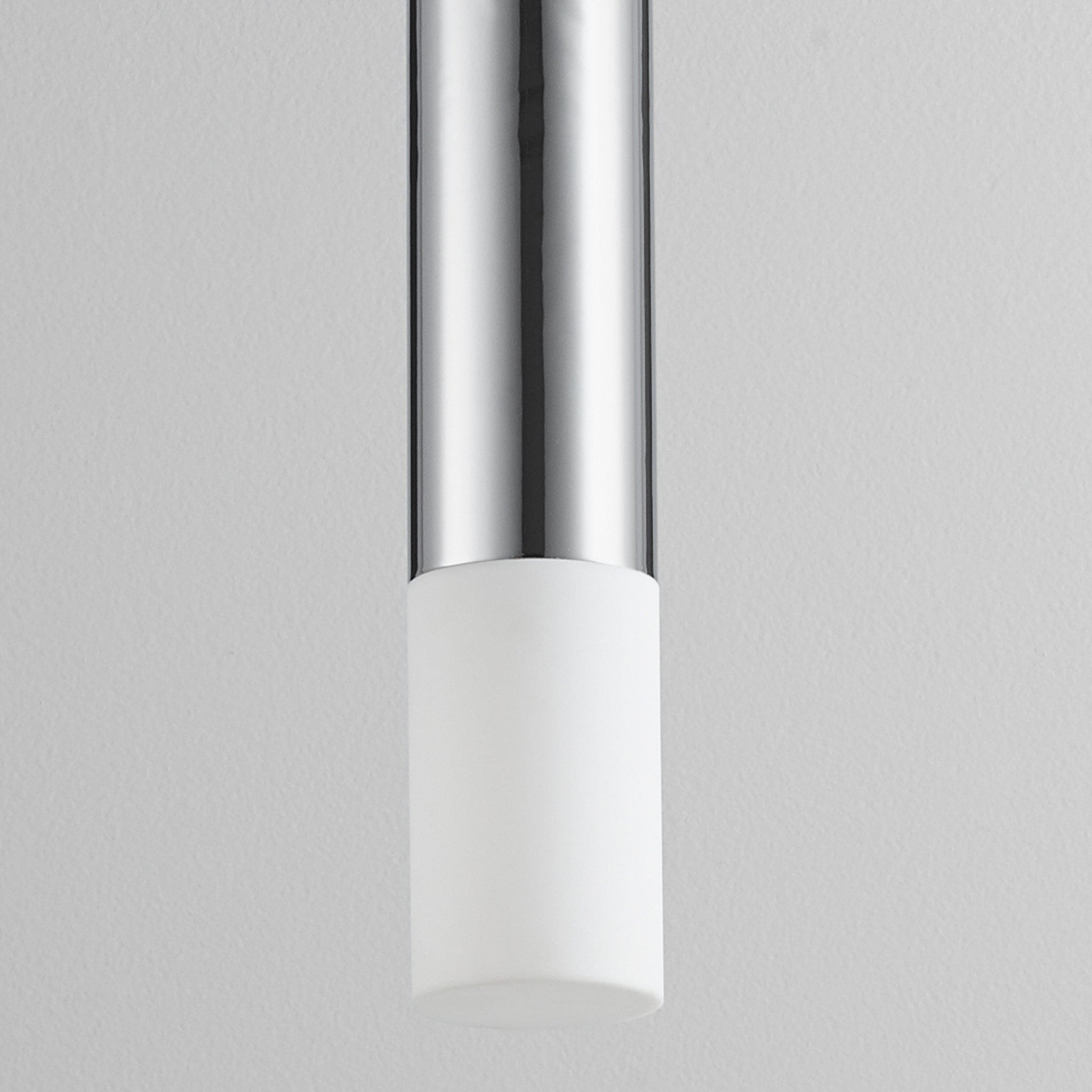 Oxygen Pilar 3-654-14 Large Pendant with Acrylic Lens 3000K Modern - Polished Chrome