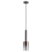 Oxygen Spindle 3-656-2018 Pendants - Gunmetal W/ Coffee Ombre
